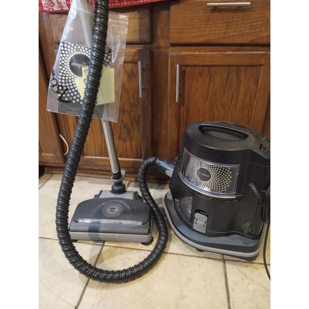 Rainbow E2 Black Series Canister Vacuum Water Filtration System Power Nozzle